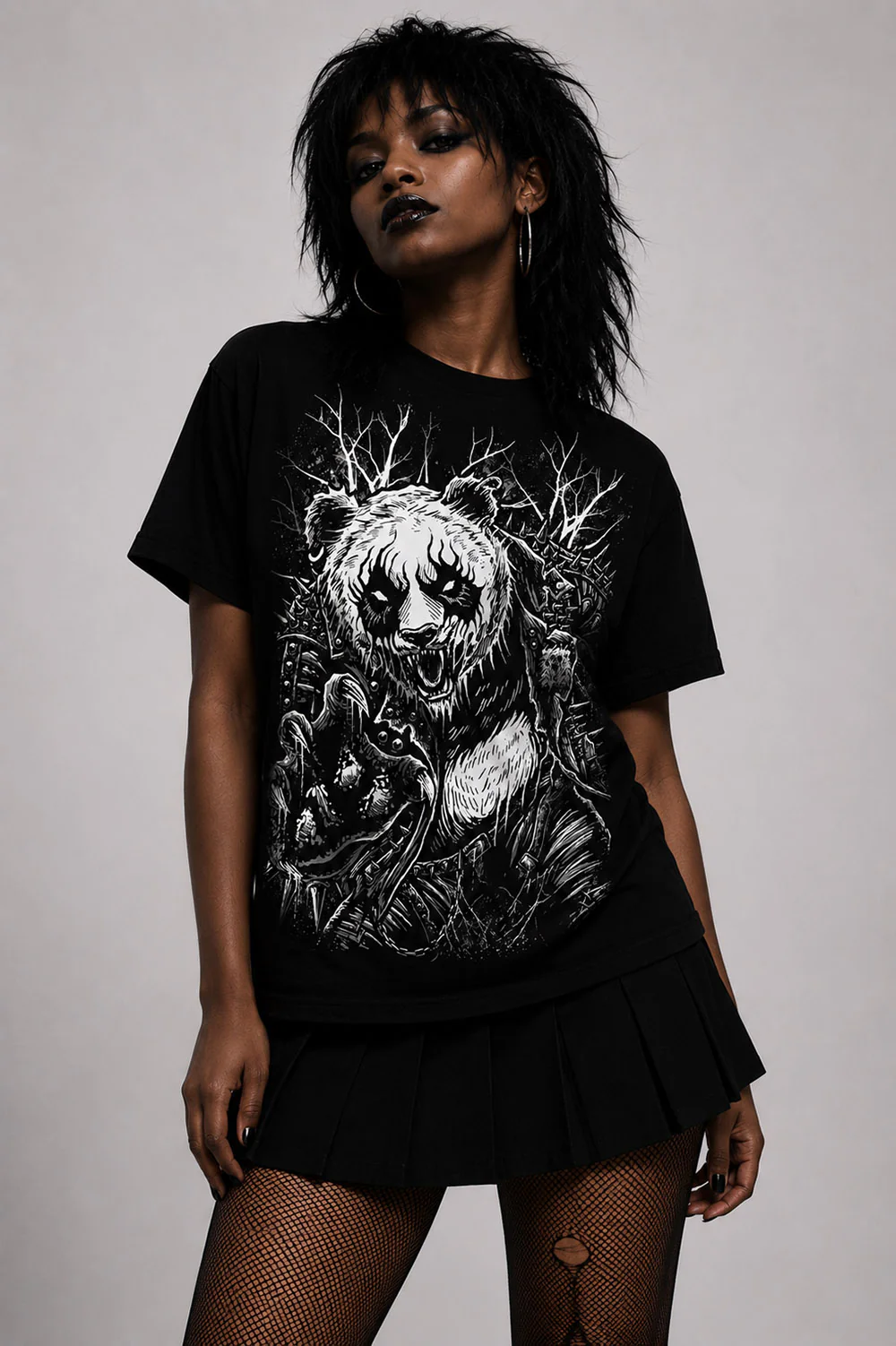 Heavy Metal Panda T-shirt