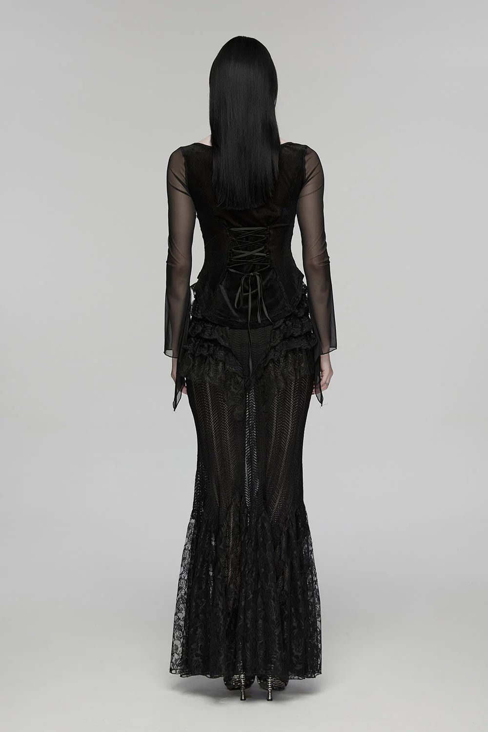 Heirloom Flowers Lace-Up Top - Image 5