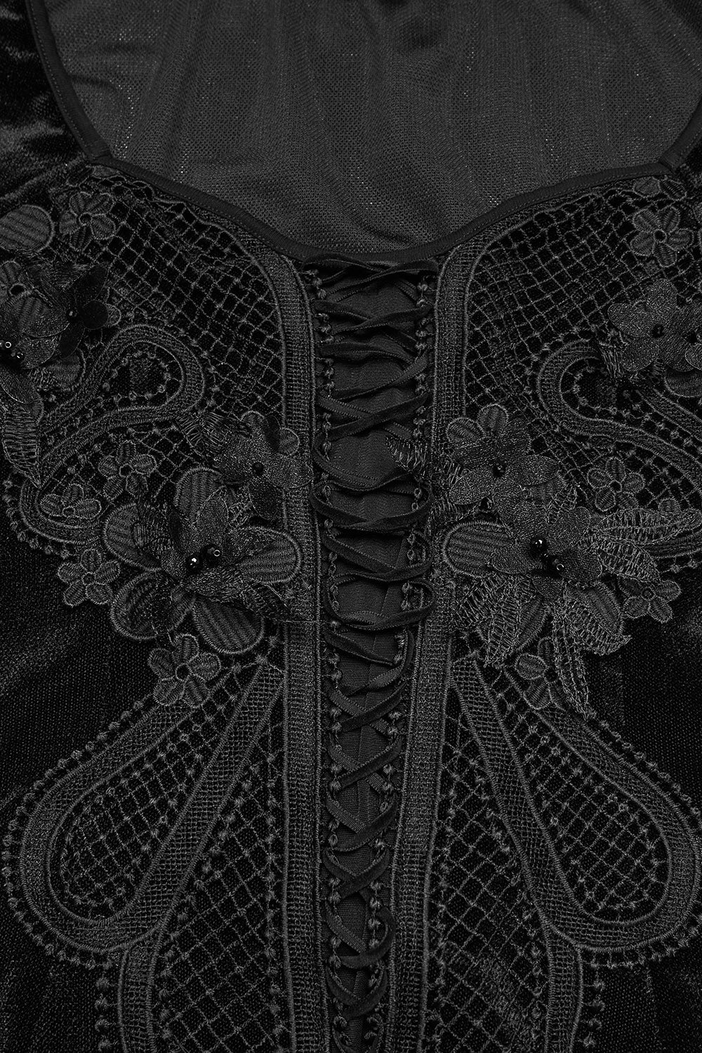 Heirloom Flowers Lace-Up Top - Image 7