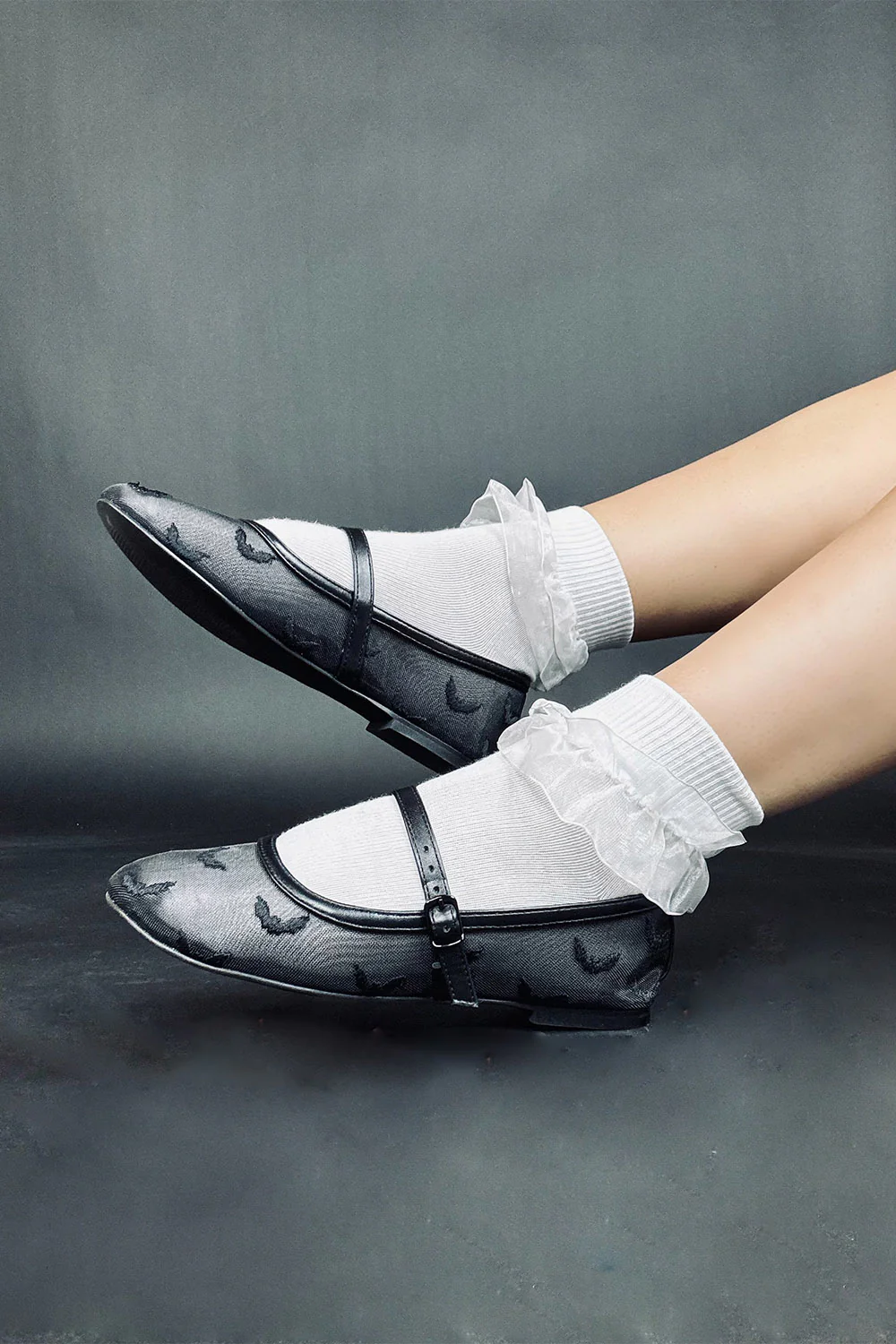 Helena Bats Flats [Black]