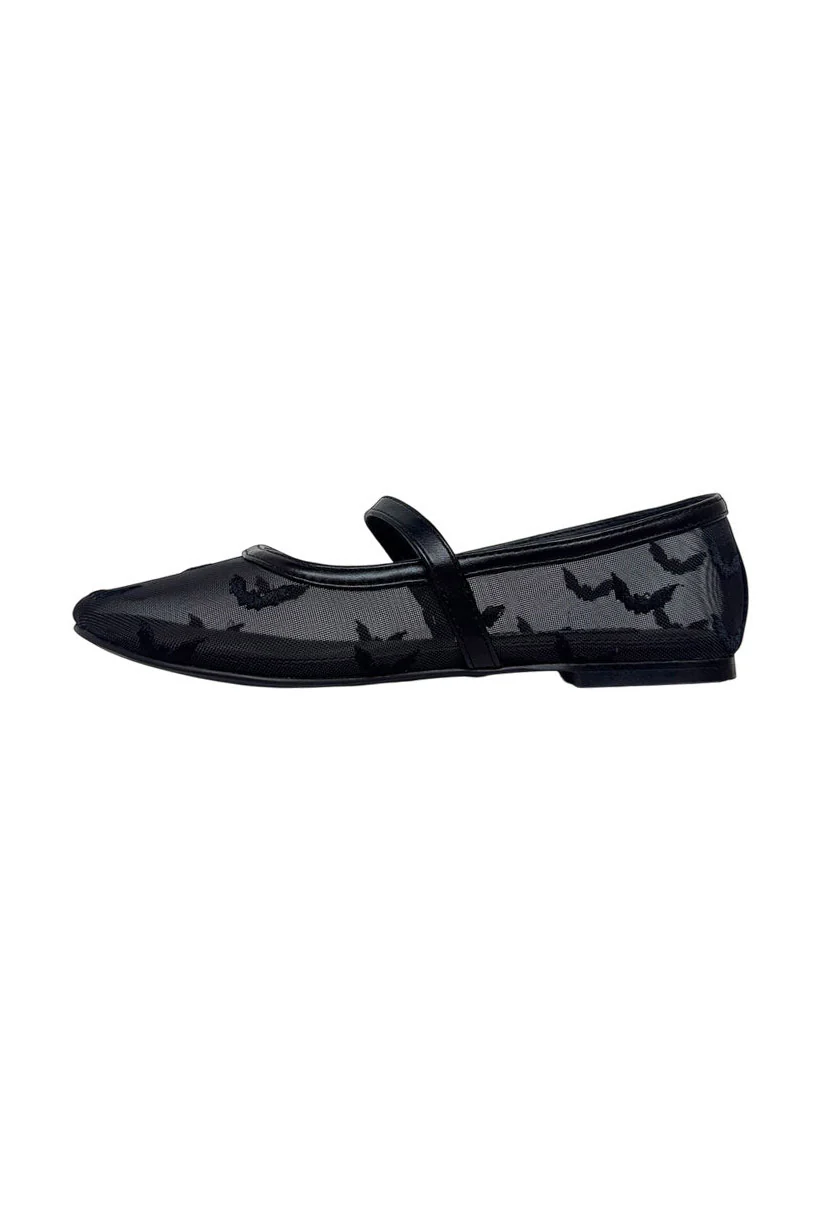 Helena Bats Flats [Black] - Image 6