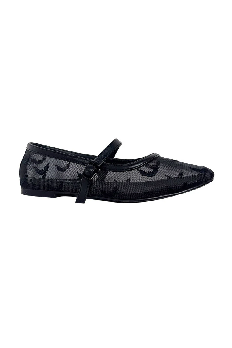 Helena Bats Flats [Black] - Image 9