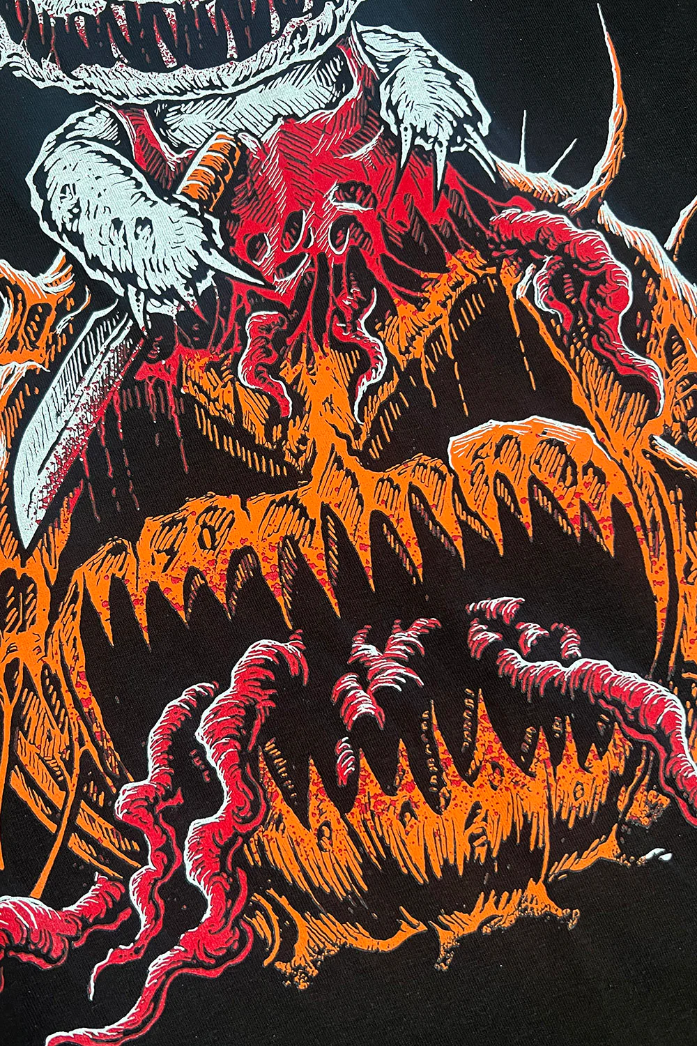 Hell-O-Ween Kitty T-shirt - Image 10