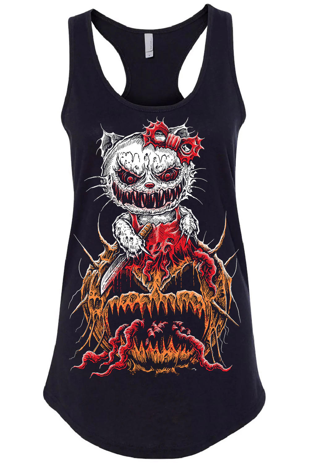 Hell-O-Ween Kitty T-shirt - Image 7
