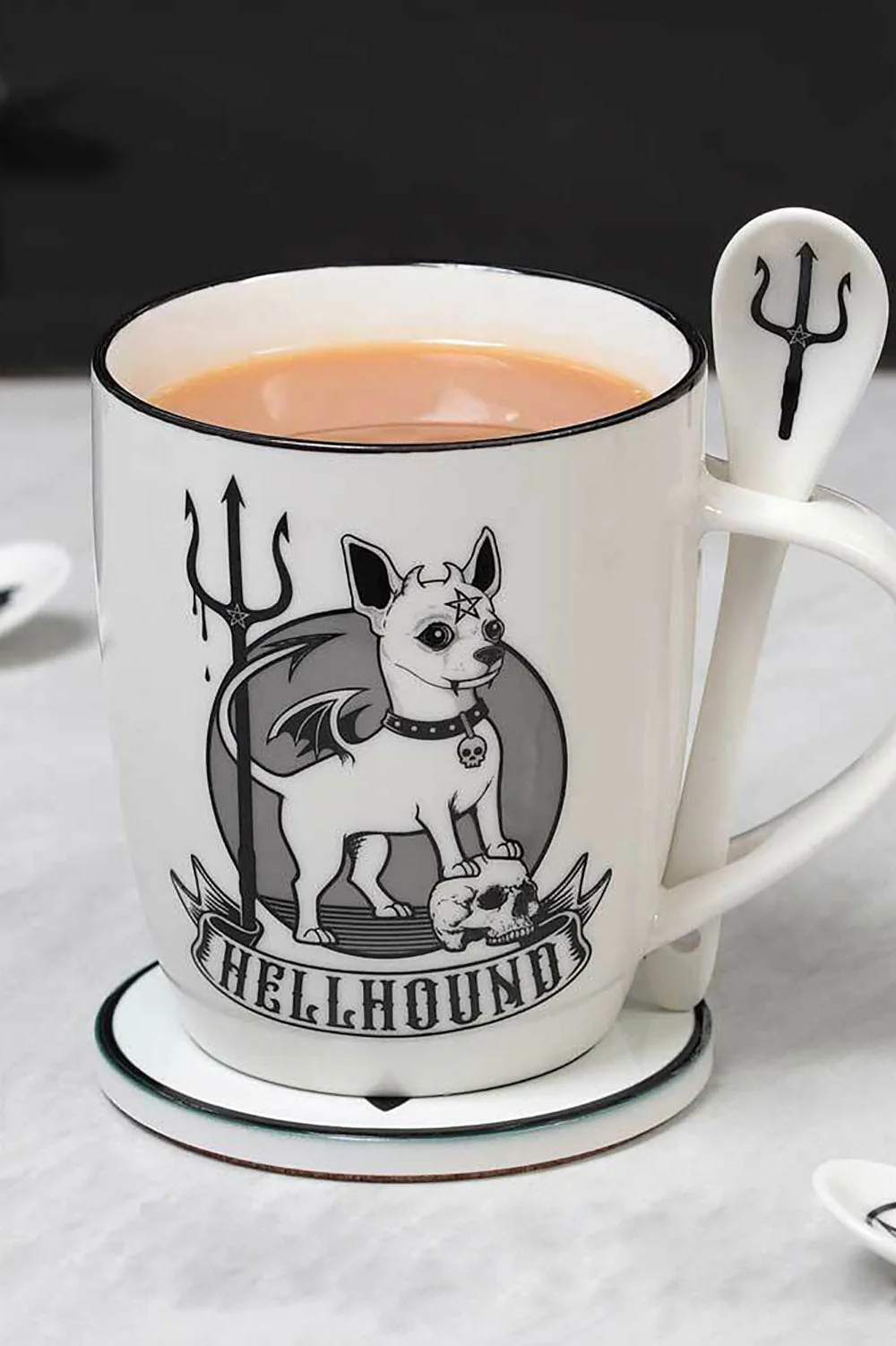 Hellhound Mug & Spoon Set