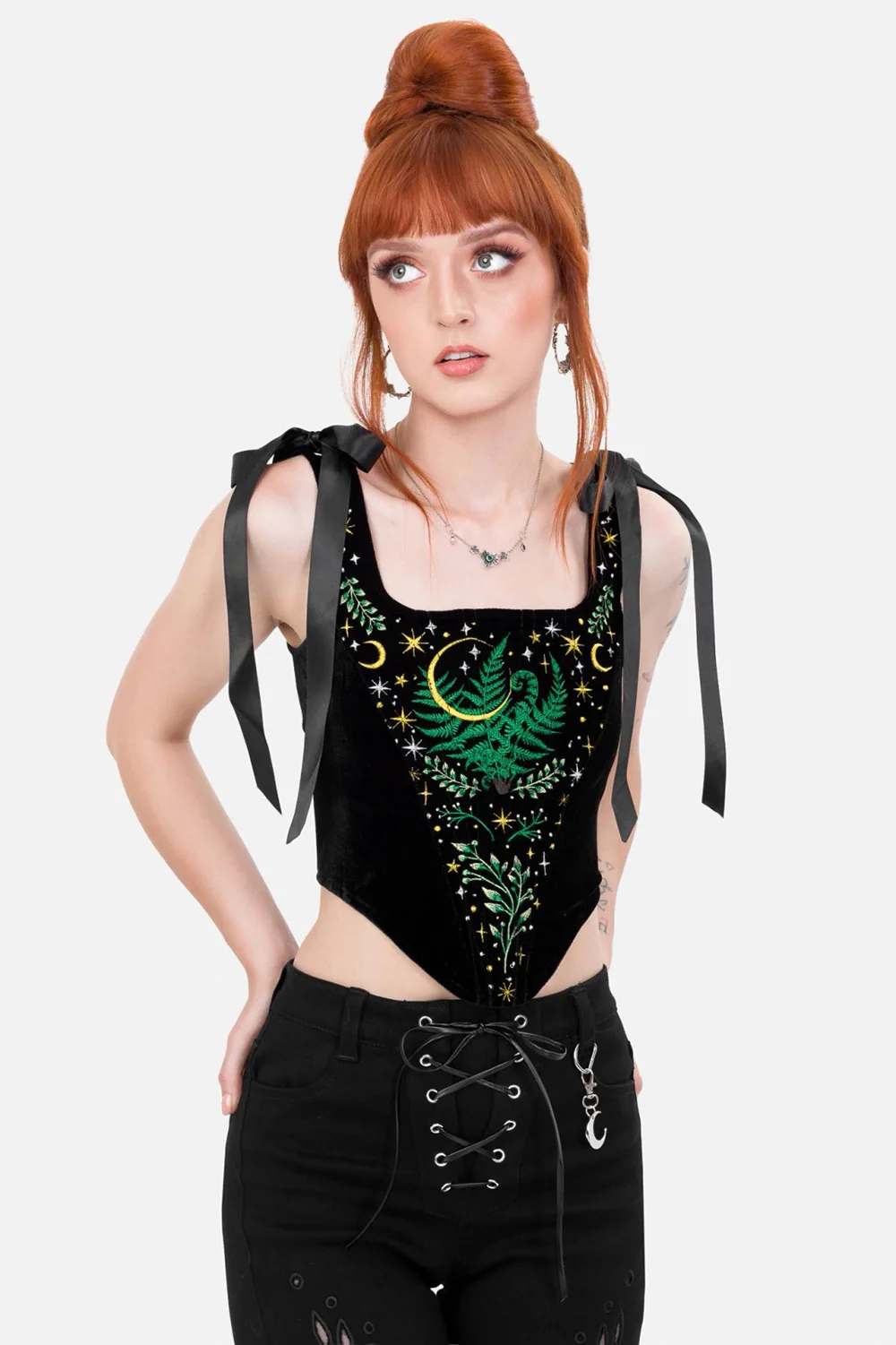 Herbal Corset Top