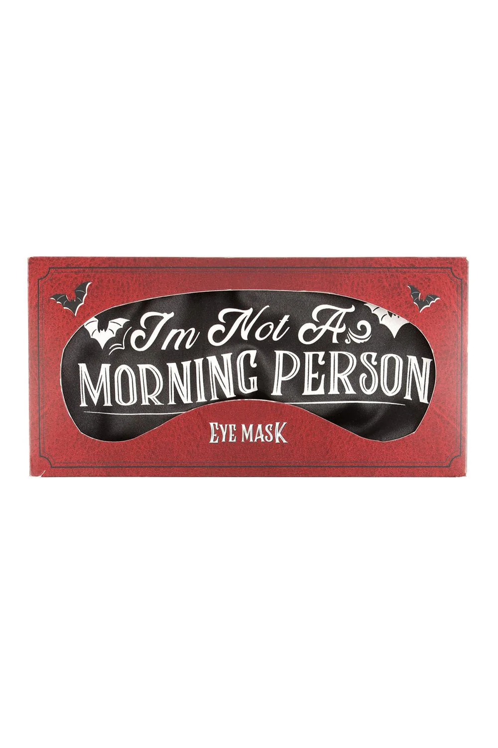 I'm Not A Morning Person Satin Sleep Mask - Image 4