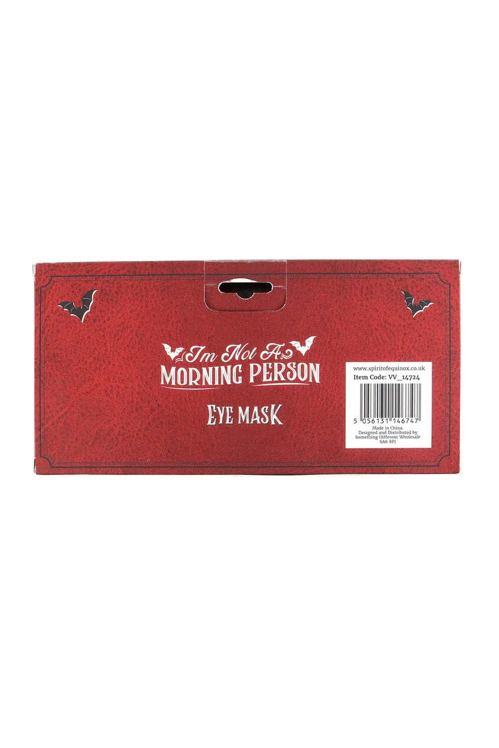 I'm Not A Morning Person Satin Sleep Mask - Image 5