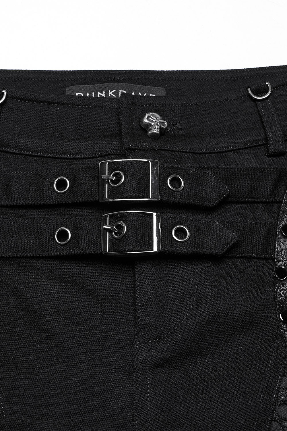 Immortan Spiked Shorts with Detachable Mesh Skirt - Image 12