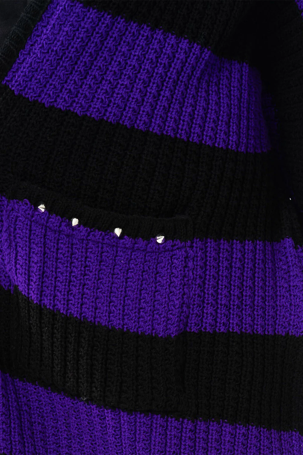 In A Daze Cardigan [Black/Purple] - Image 3