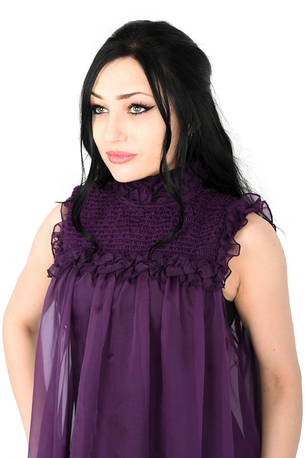 Kathryn Babydoll Dress - Flora - Image 7