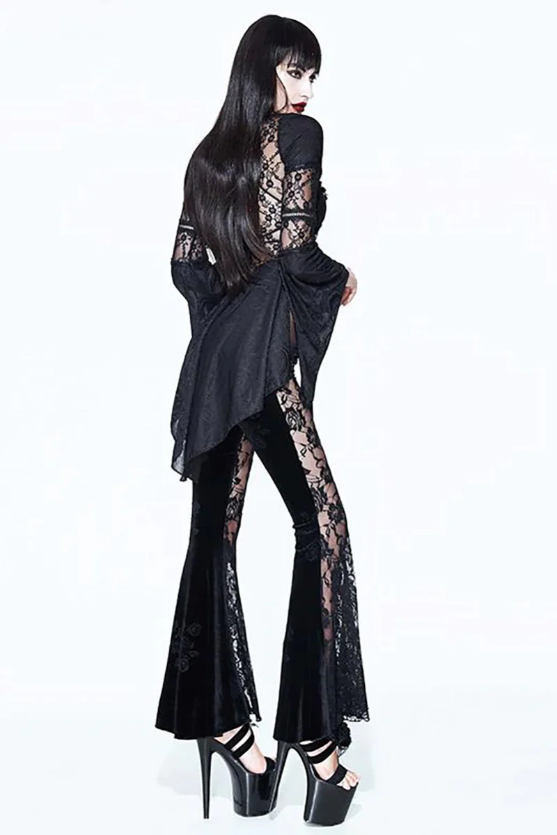 Kiss of Death Bell Bottom Pants - Image 5
