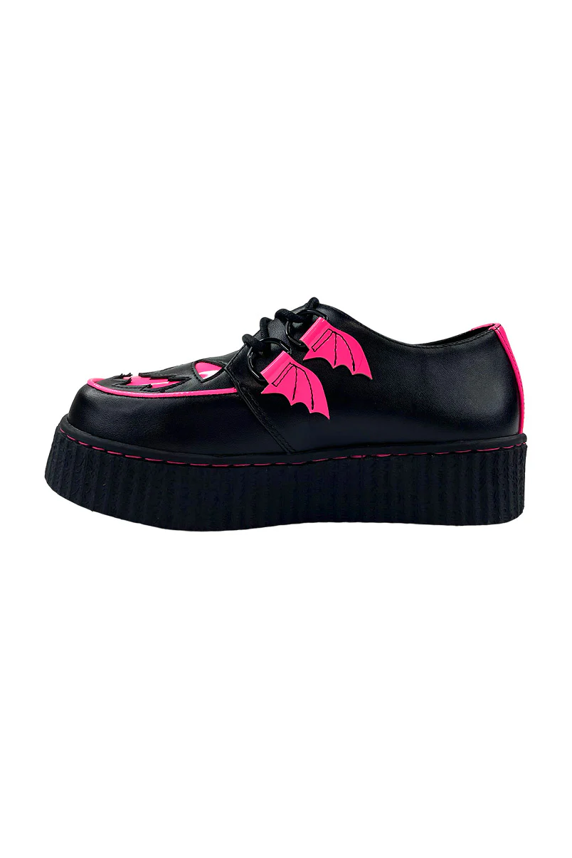 Krypt Scary Jack Creepers [BLACK/HOT PINK] - Image 6