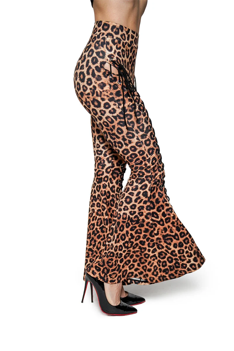 Leopard Alice Flare Pants - Image 5