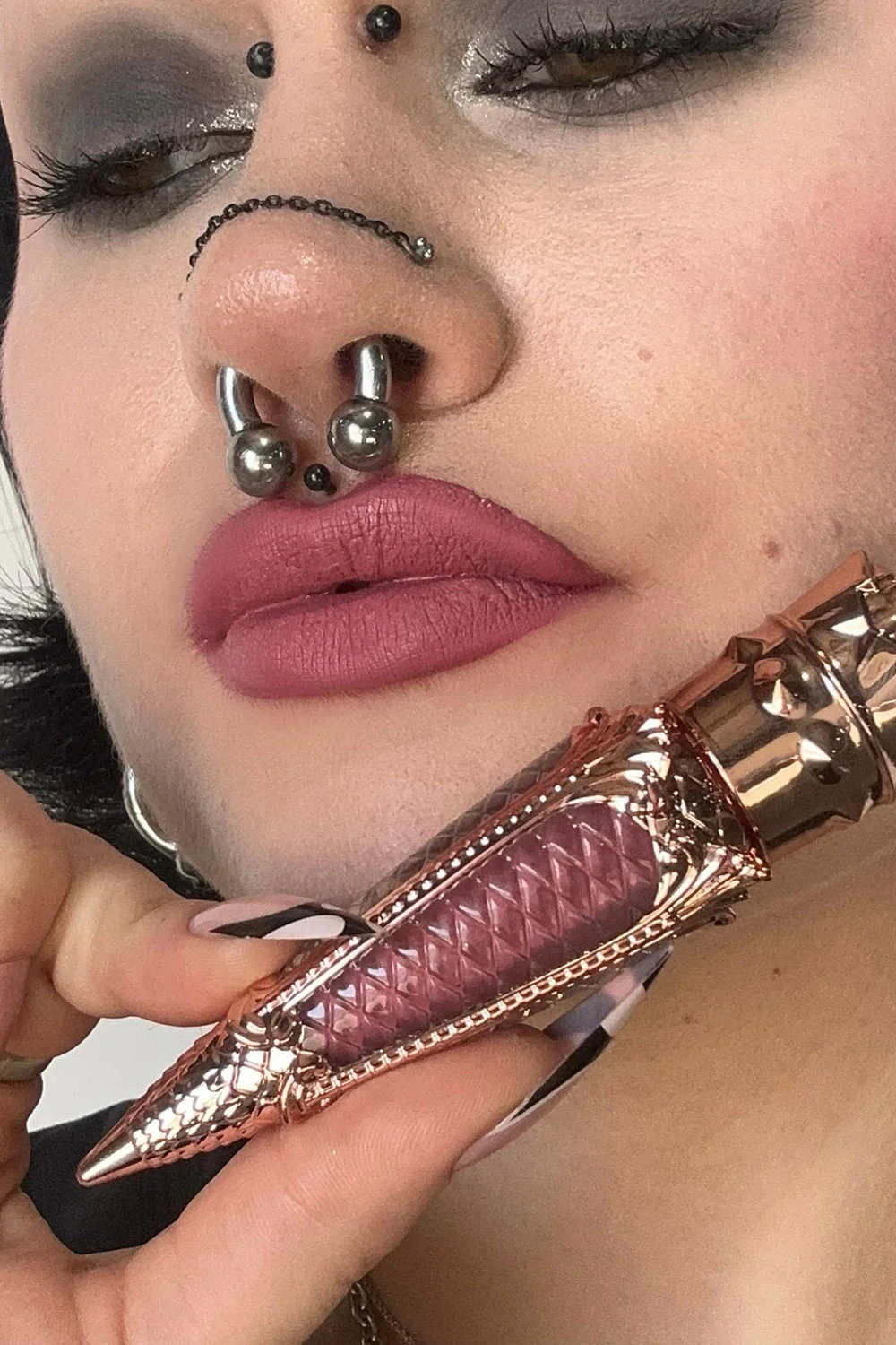 Liquid Luxe Velvet Lipstick [Glow Up] - Image 5