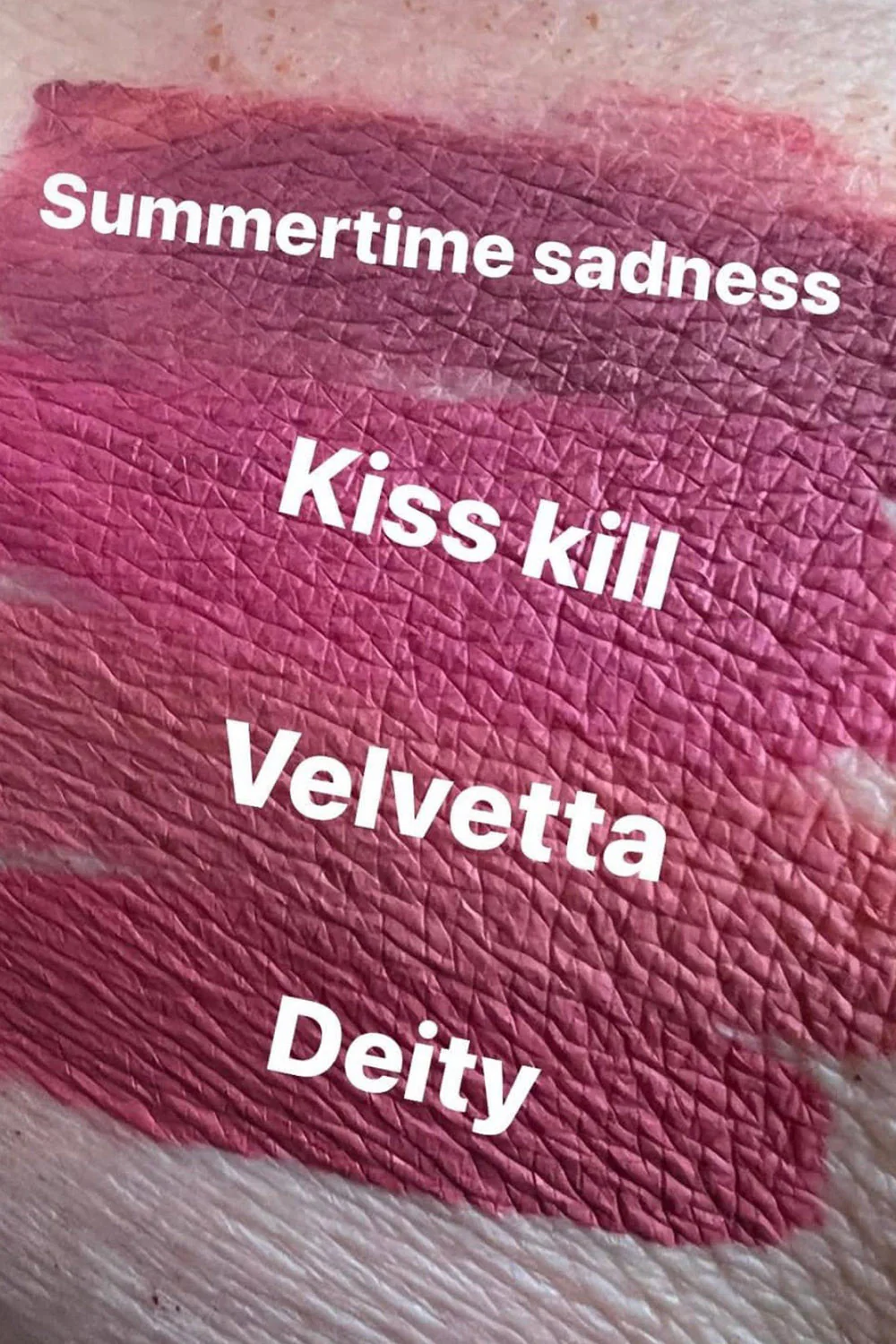 Liquid Luxe Velvet Matte Lipstick [Summertime Sadness] - Image 3