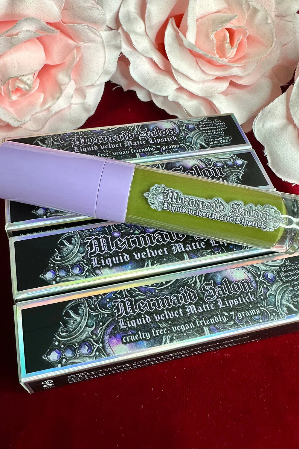 Liquid Velvet Matte Lipstick [Gone Full Goblin] - Image 5