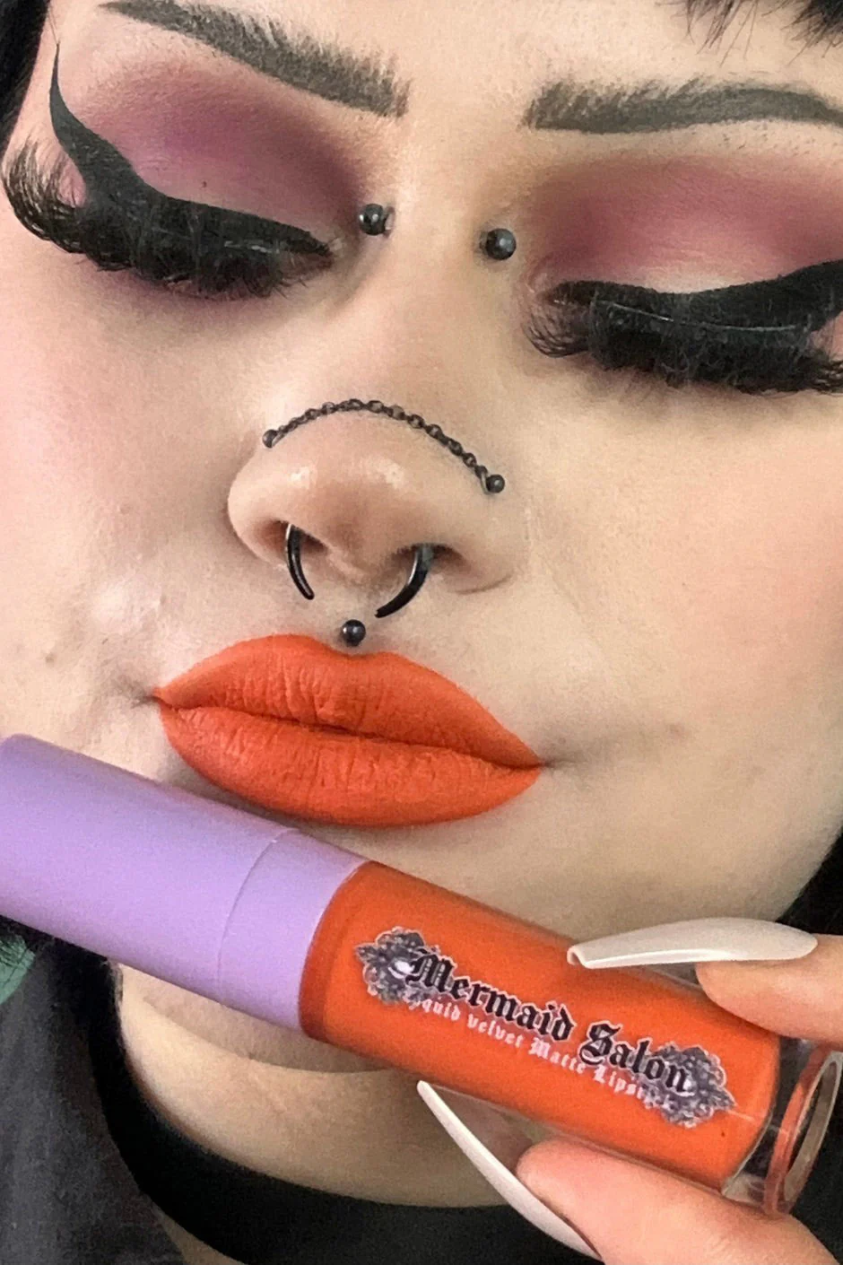 Liquid Velvet Matte Lipstick [Jack O' Lantern] - Image 6