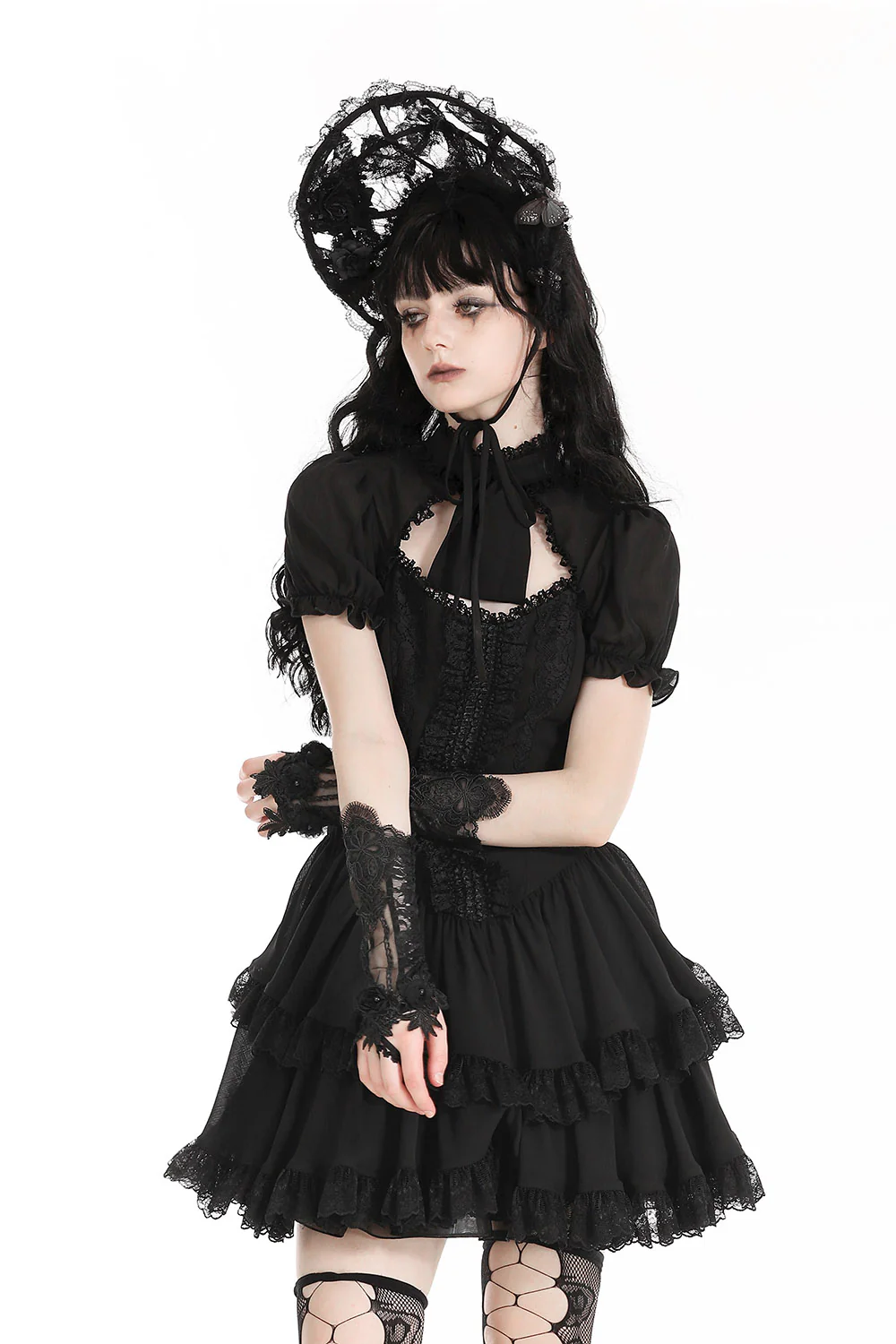 Little Bo Creep Gothic Gloves - Image 7