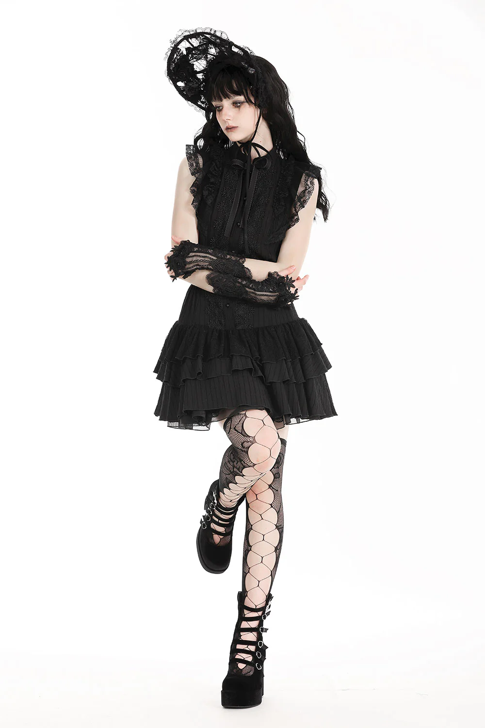 Little Bo Creep Gothic Gloves - Image 8