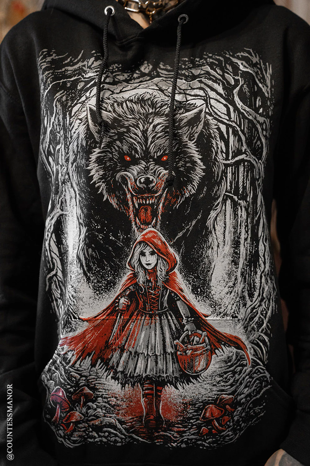 Little Dead Riding Hood Hoodie - Image 2