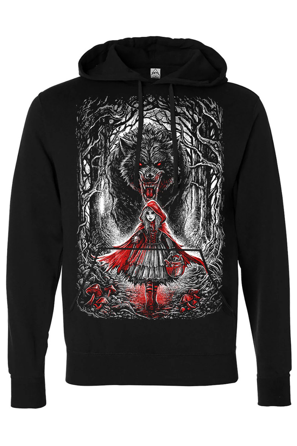 Little Dead Riding Hood Hoodie - Image 4