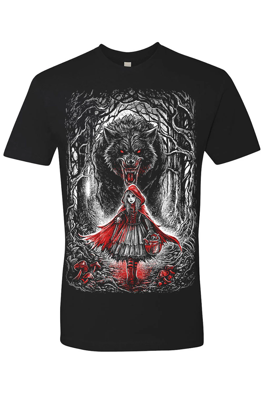 Little Dead Riding Hood T-shirt - Image 3