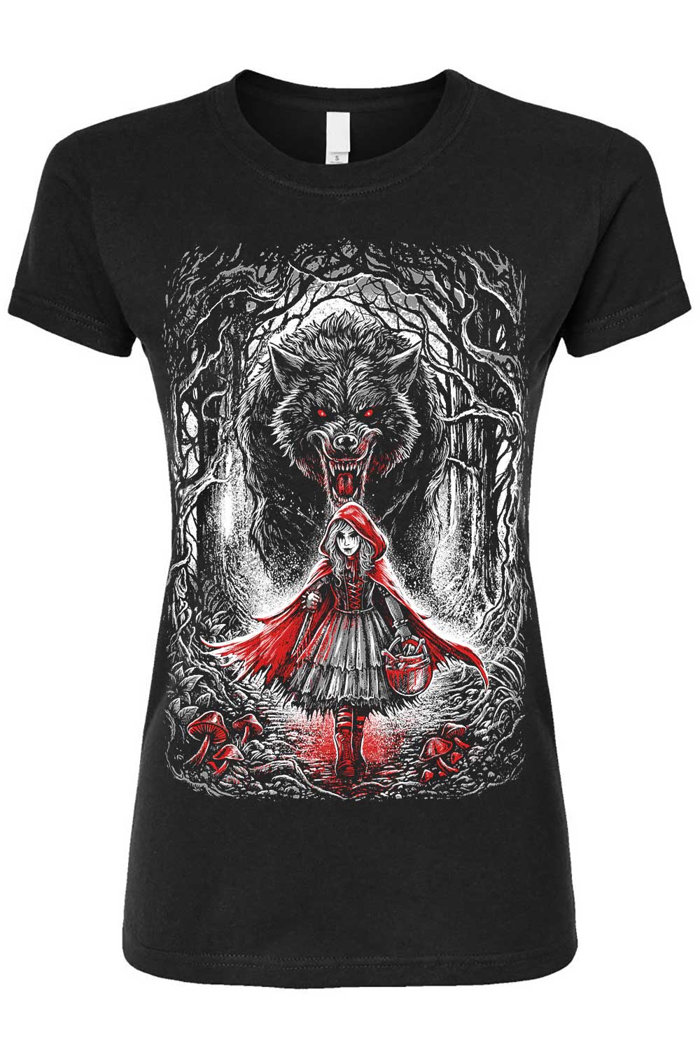 Little Dead Riding Hood T-shirt - Image 4