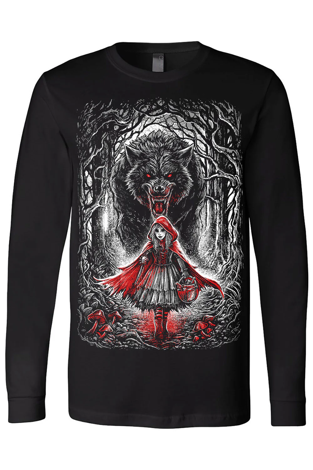 Little Dead Riding Hood T-shirt - Image 5
