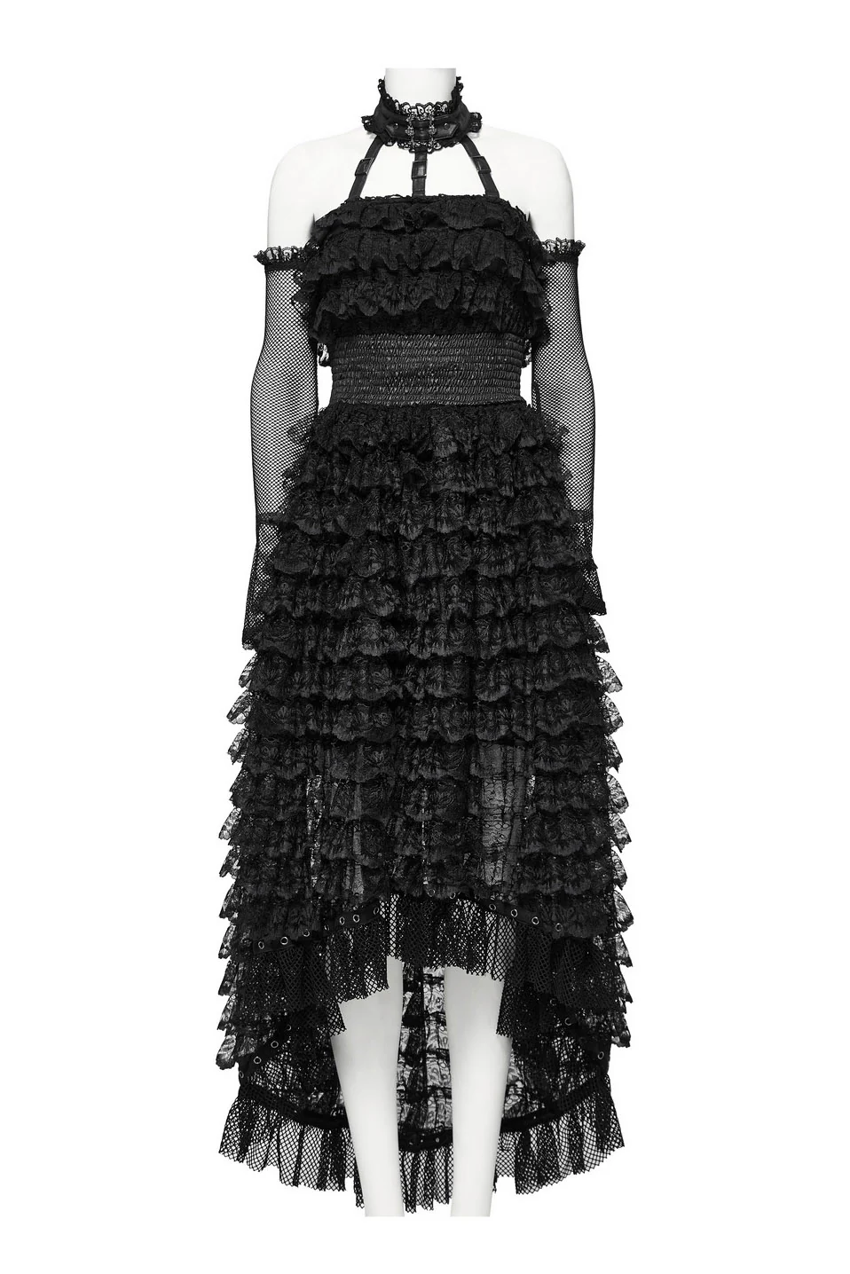 Lovett Layered Ruffle Dress & Glove Set - Image 6
