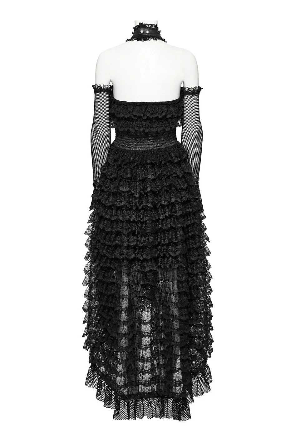 Lovett Layered Ruffle Dress & Glove Set - Image 8