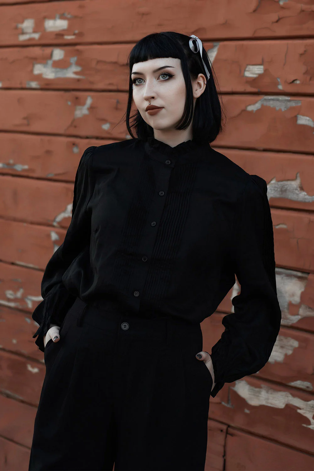 Lugosi Button Down Shirt [Unisex] - Image 5