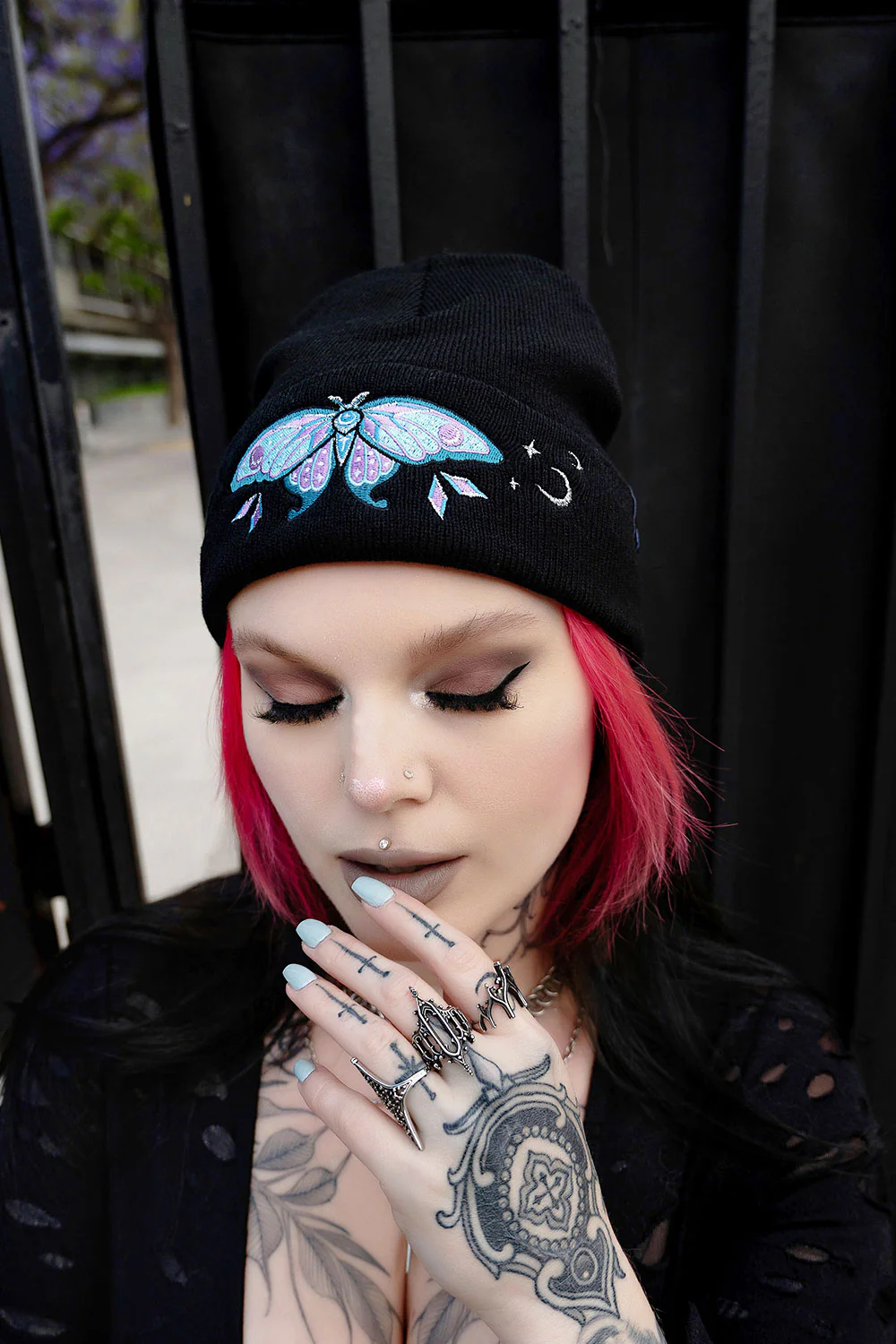 Luna Moth Beanie - Image 3