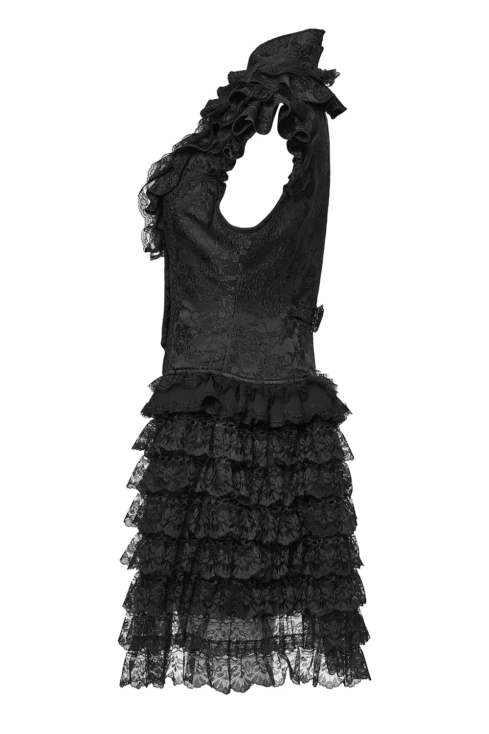 Lunar Lace Ruffled Vest - Image 3