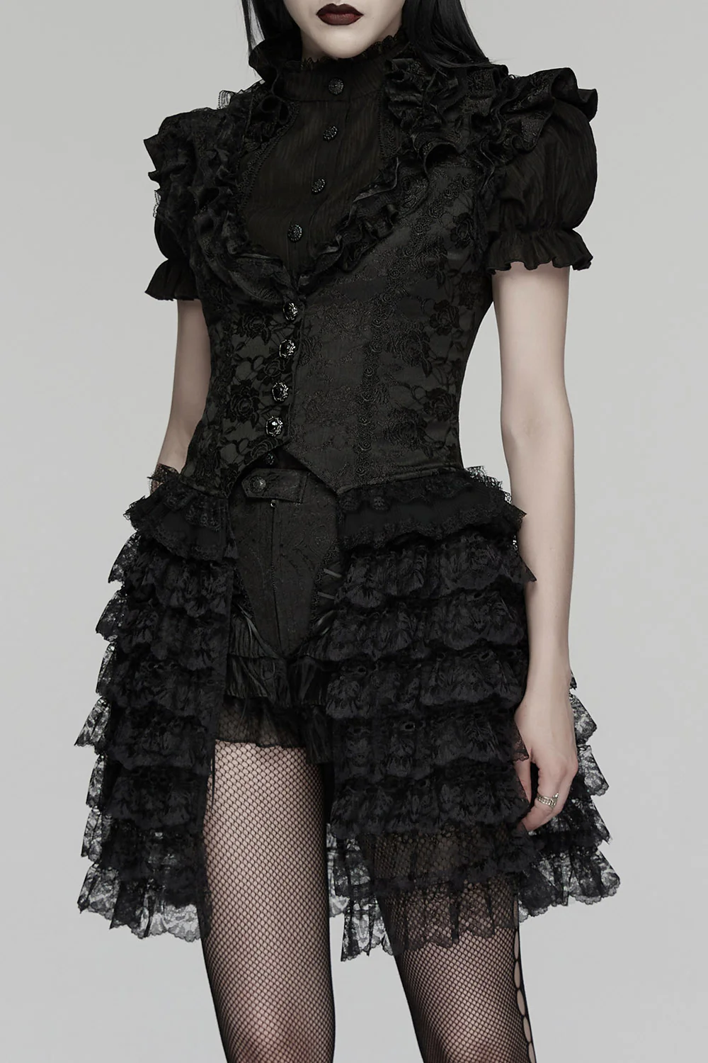 Lunar Lace Ruffled Vest - Image 5
