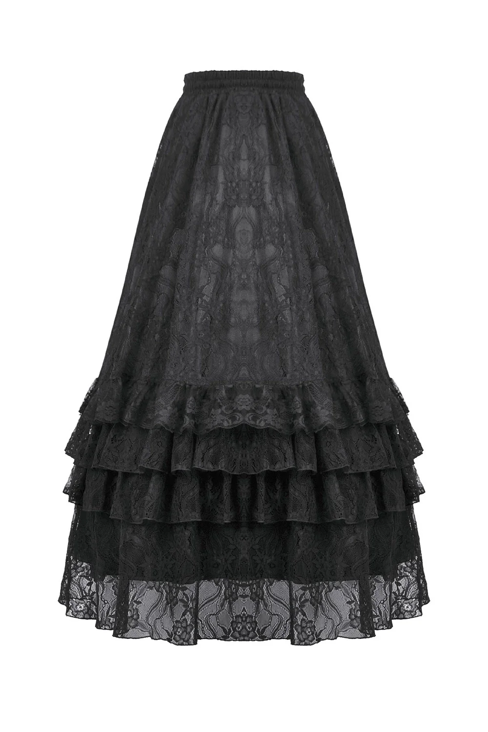 Lunarlace Ruffled Maxi Skirt - Image 7