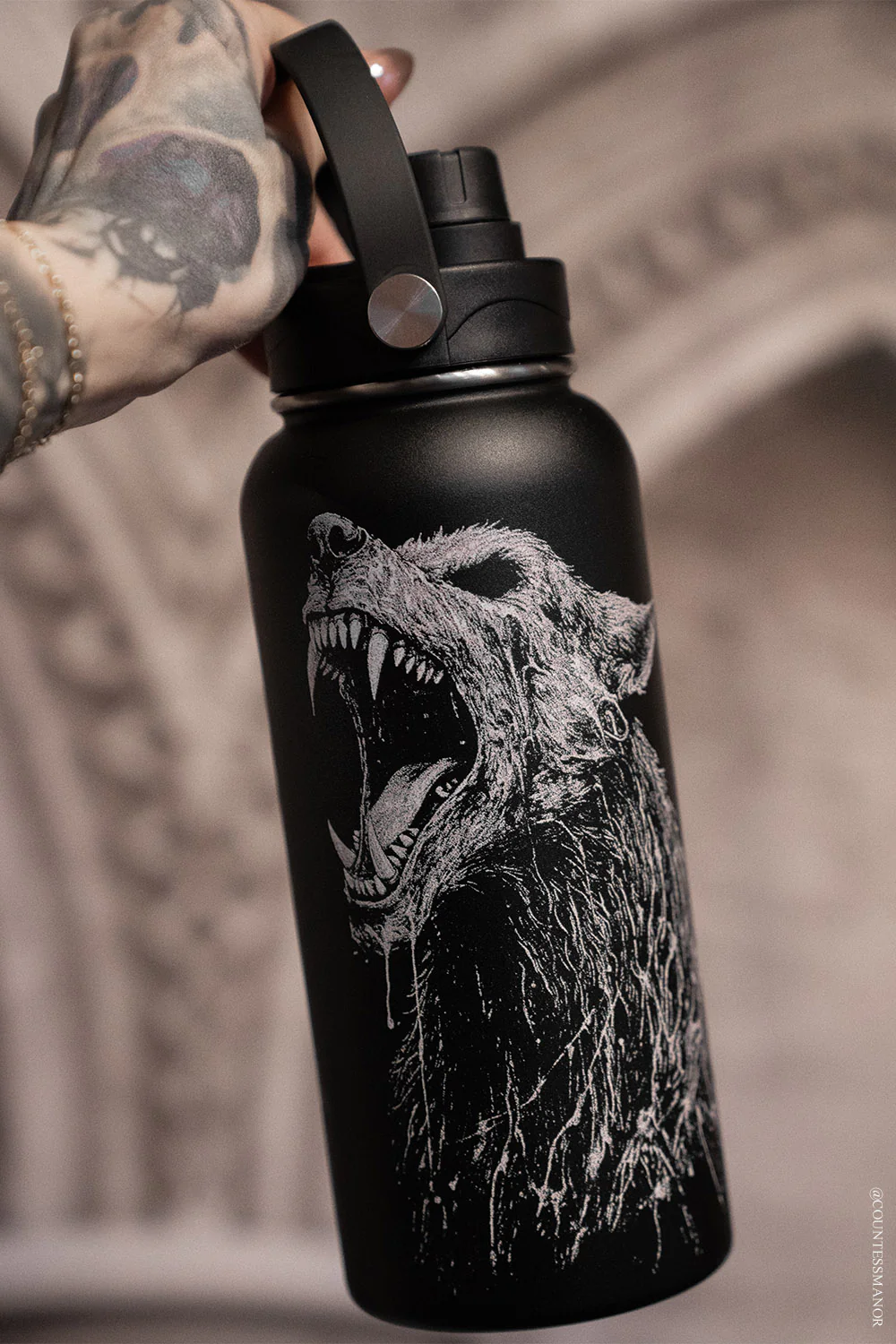 Lycanthrope 32 Oz Water Bottle - Image 2