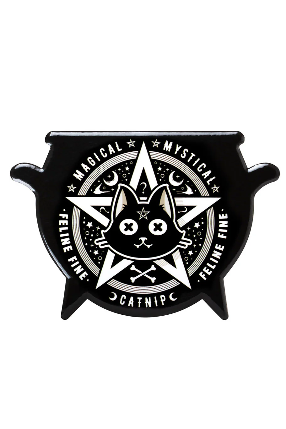 Magical Catnip Cauldron Coaster Set - Image 3