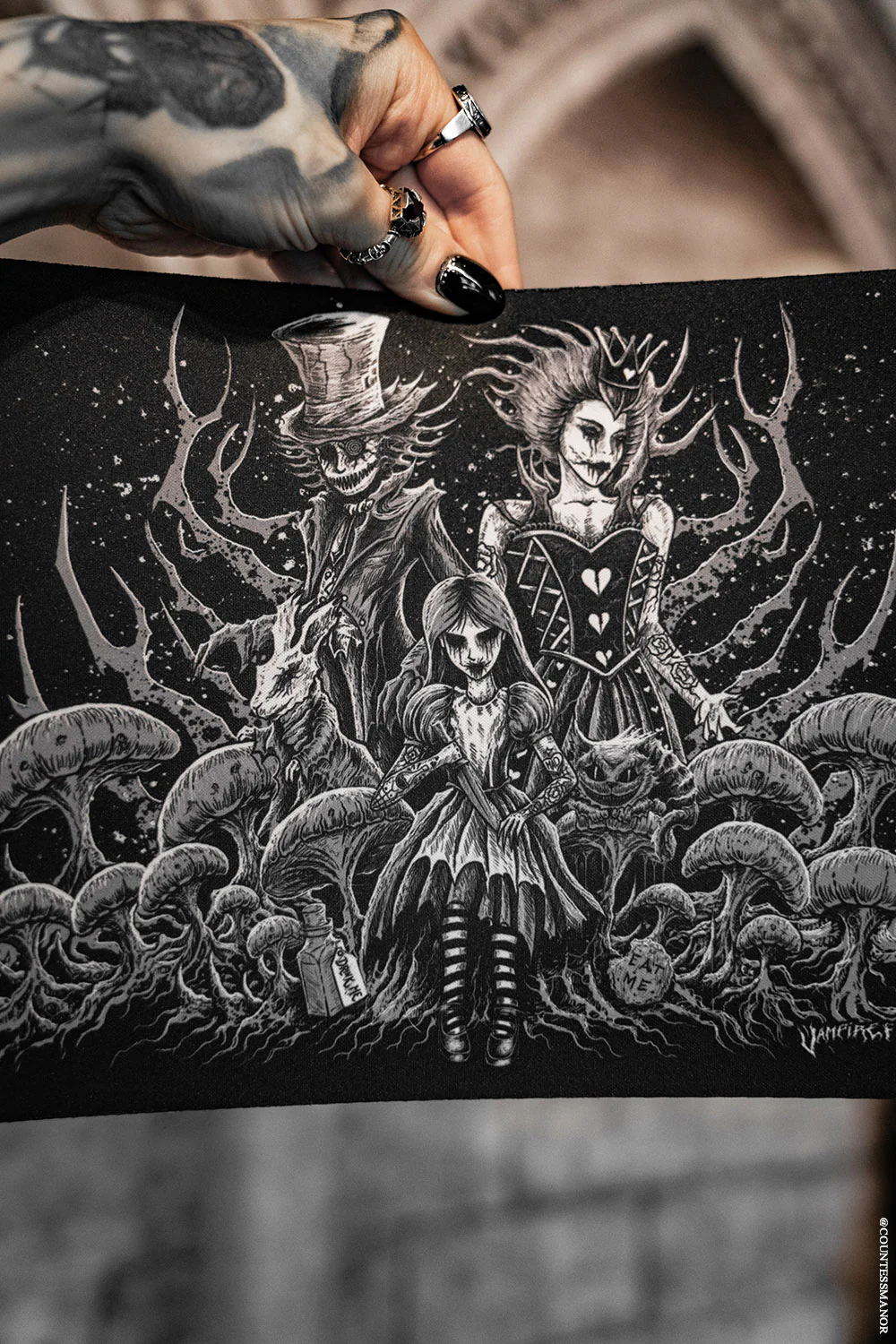 Malice in Wonderland Mouse Pad - Image 2