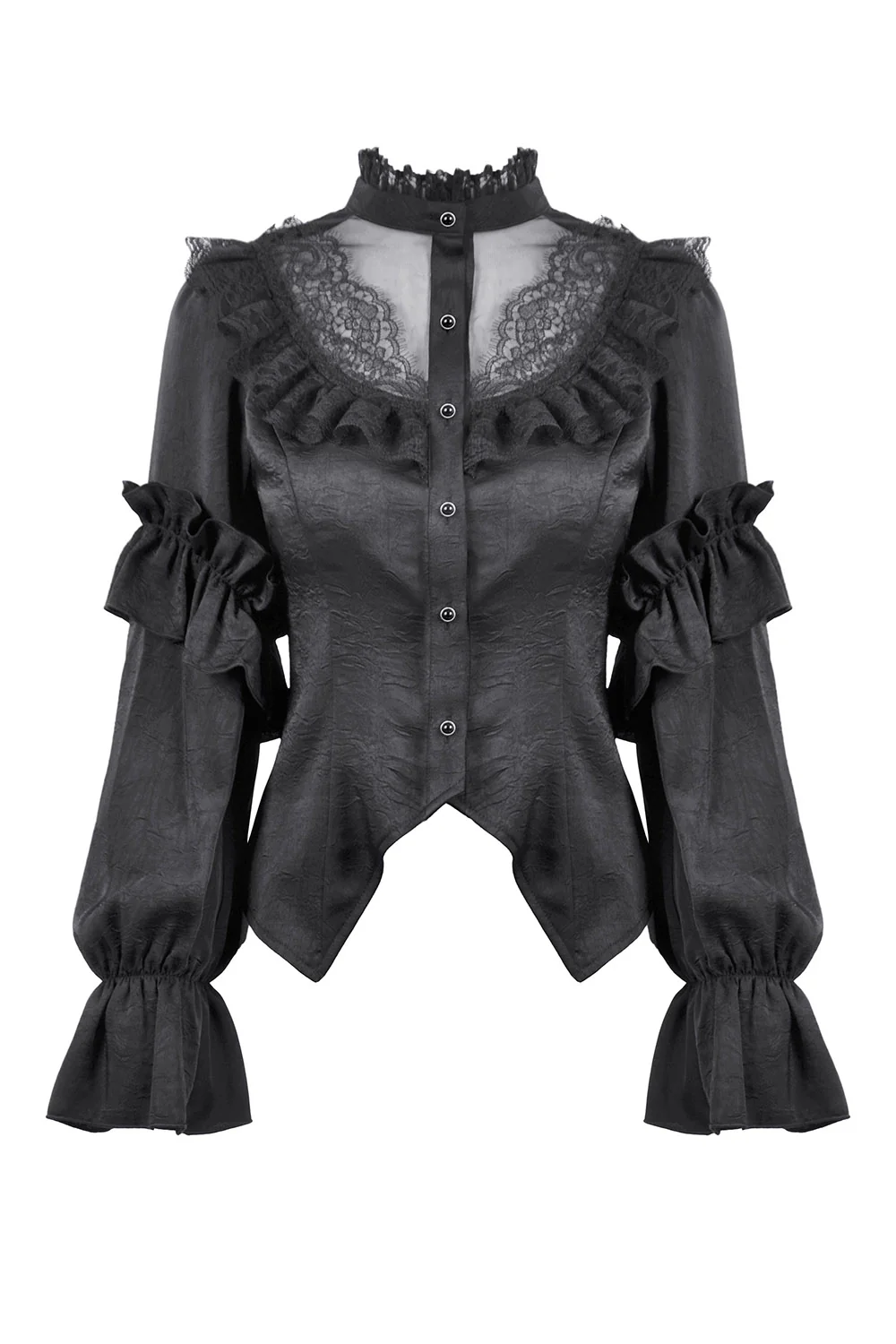 Manor Haunt Ruffled Blouse