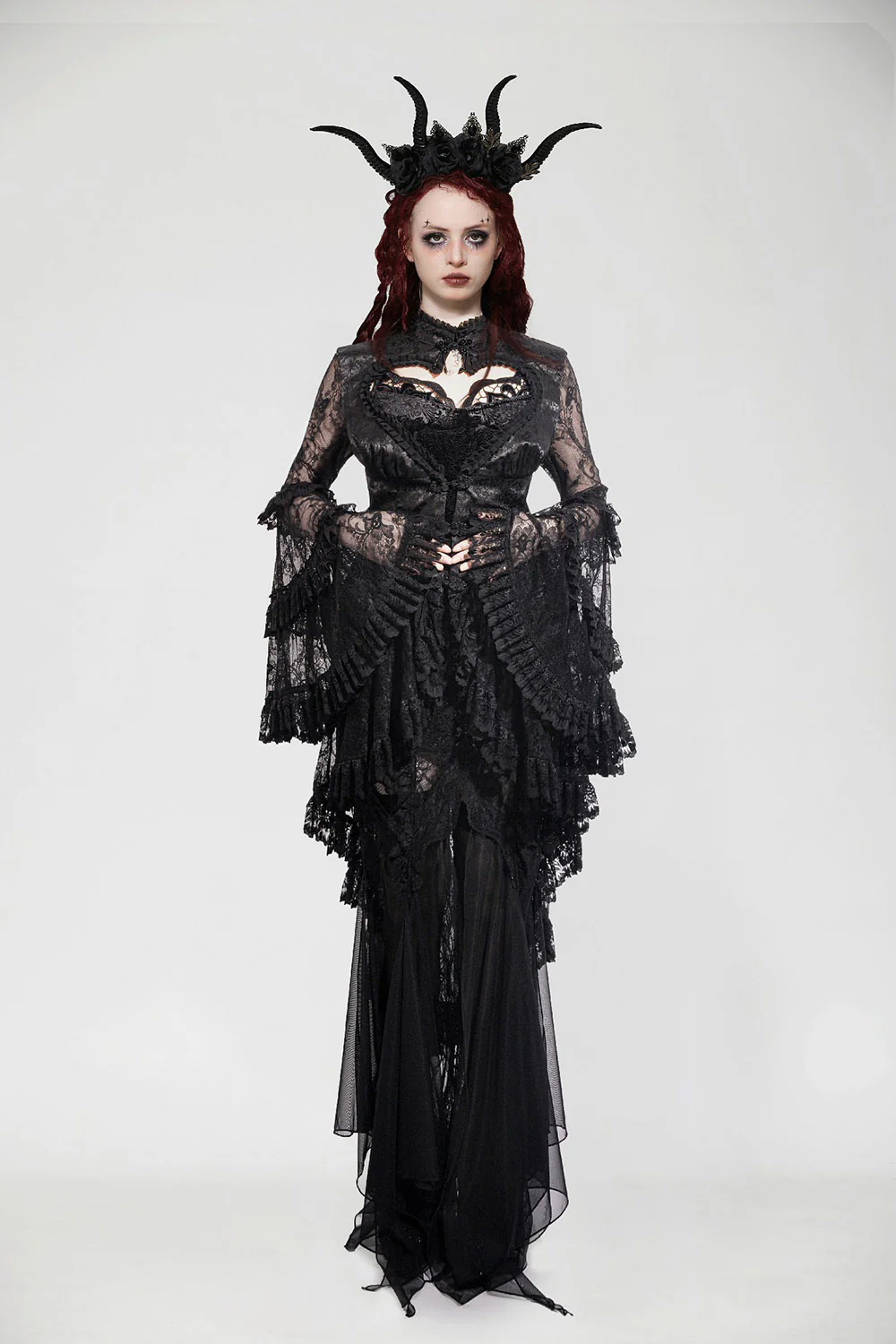 Mary Bloody Mary Gothic Tailcoat Duster