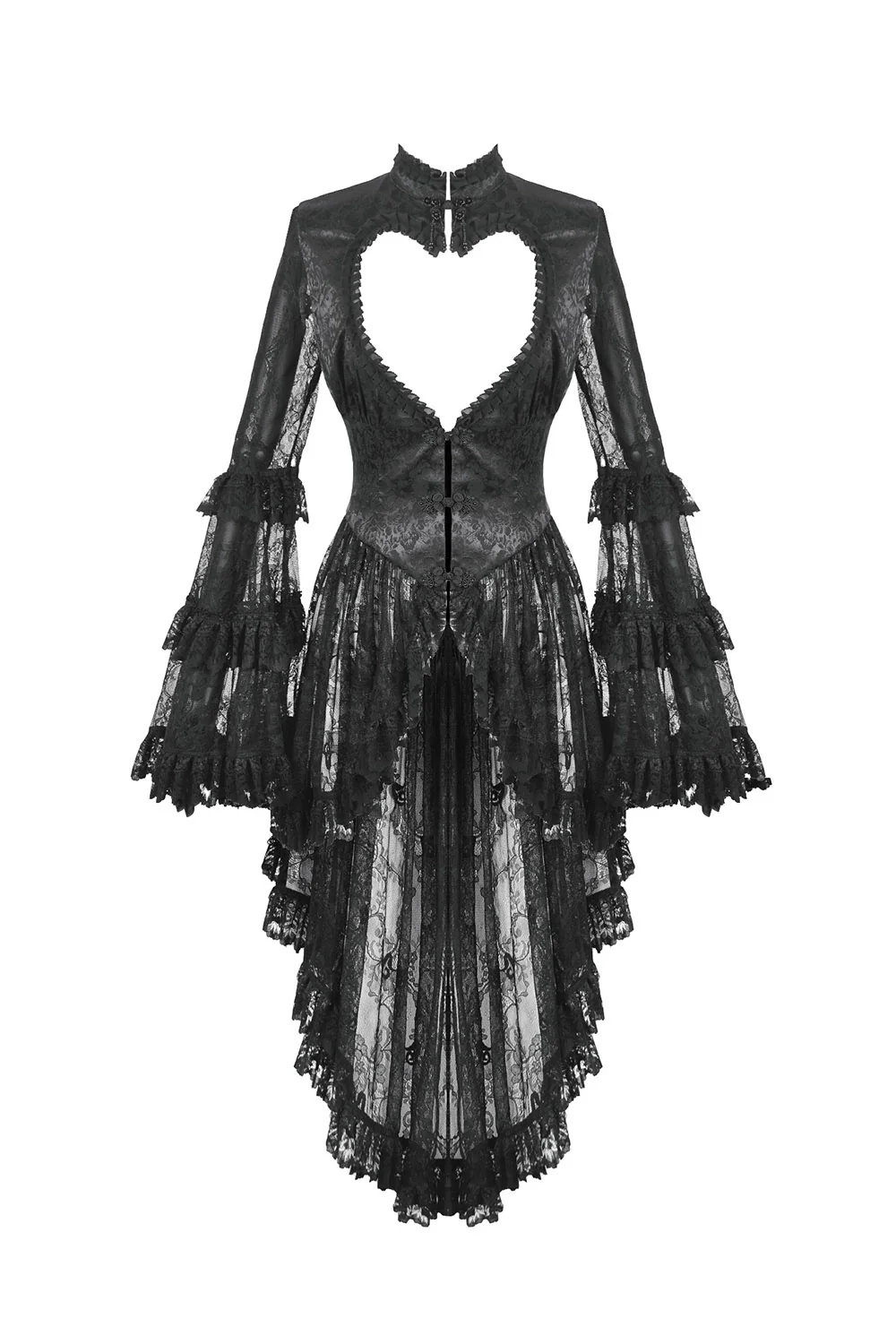 Mary Bloody Mary Gothic Tailcoat Duster - Image 6