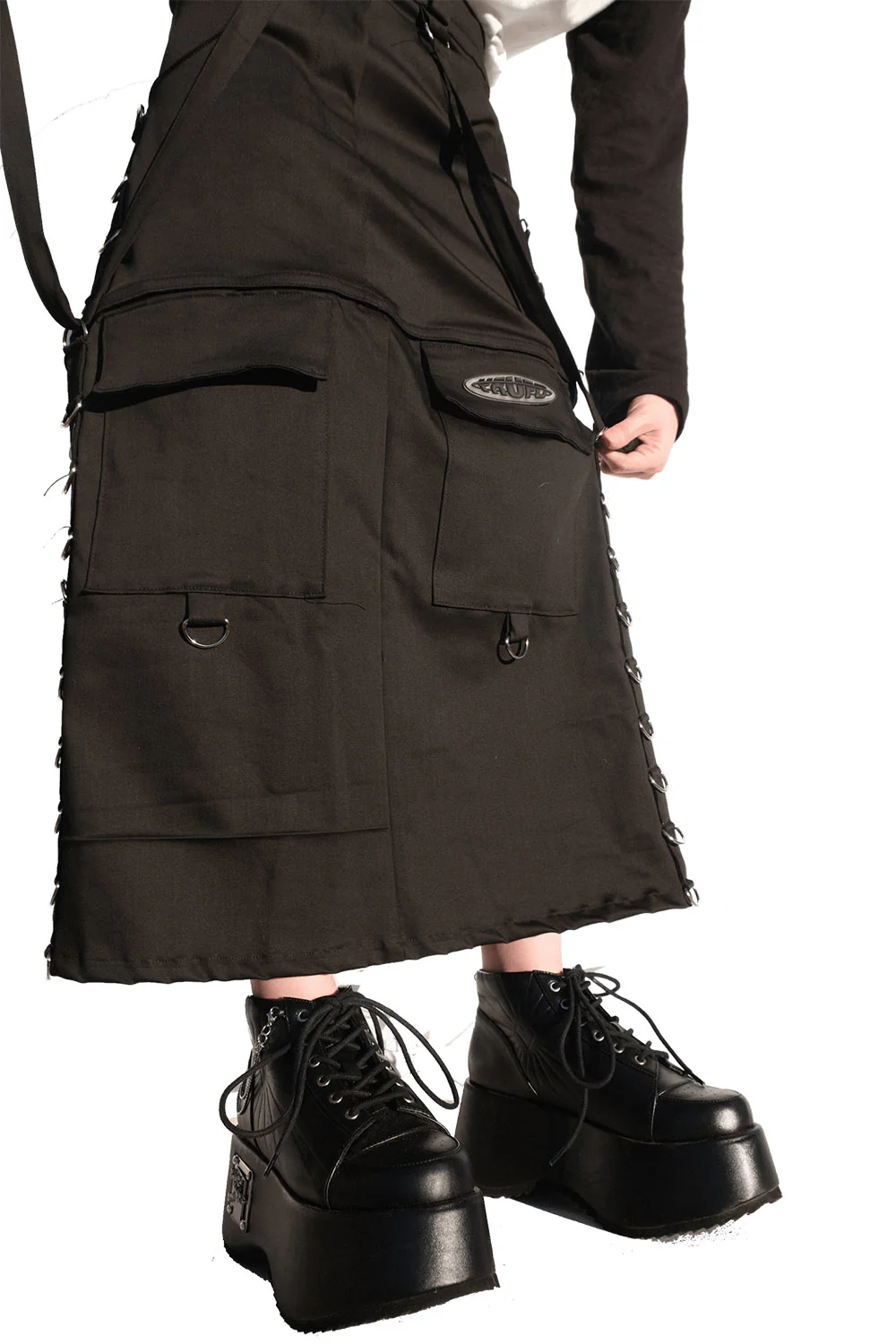 YRUFO Mecha Skirt [BLACK] - Image 3
