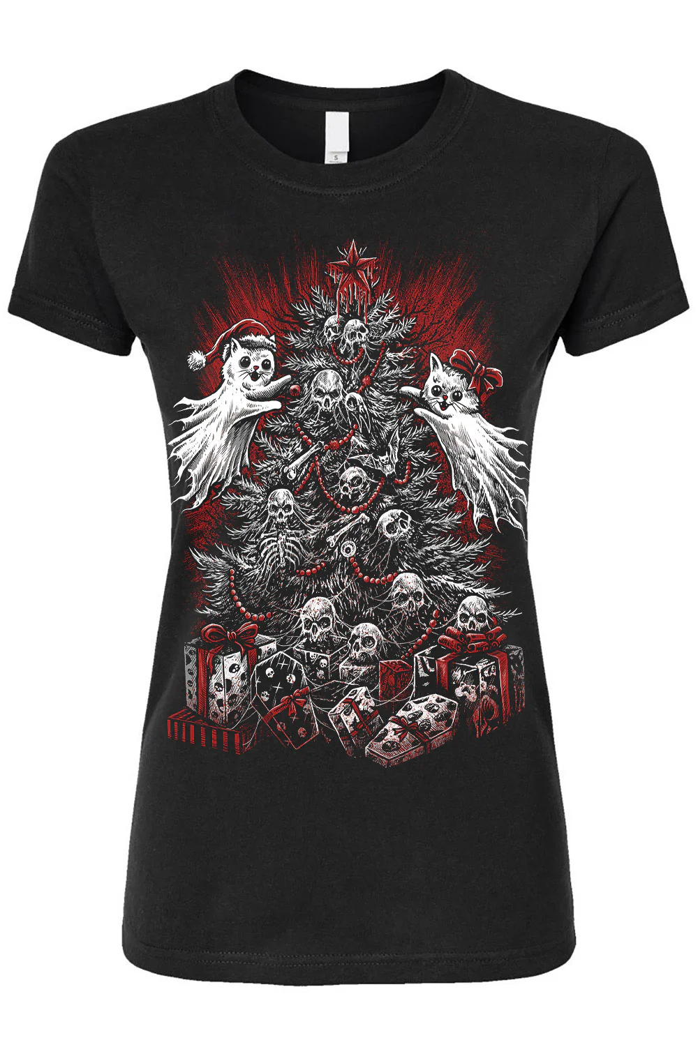 Merry Catmas T-shirt - Image 4