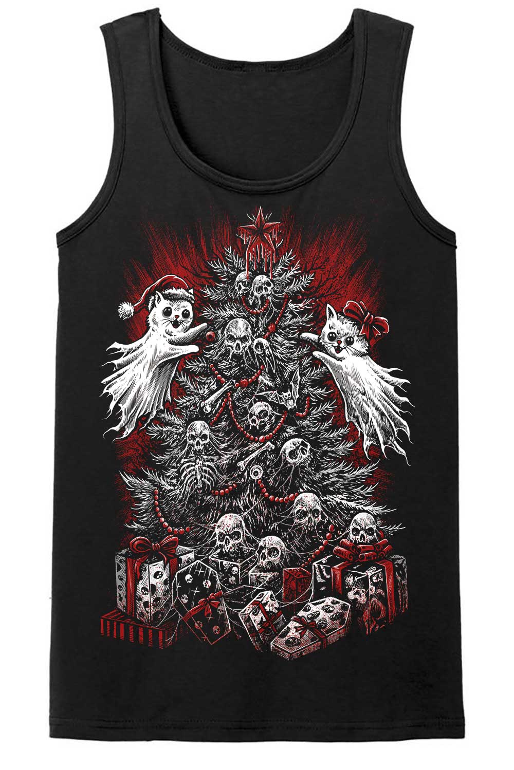 Merry Catmas T-shirt - Image 5