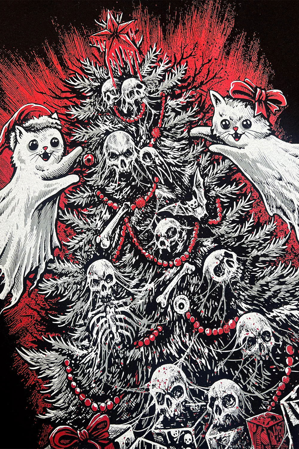 Merry Catmas T-shirt - Image 8