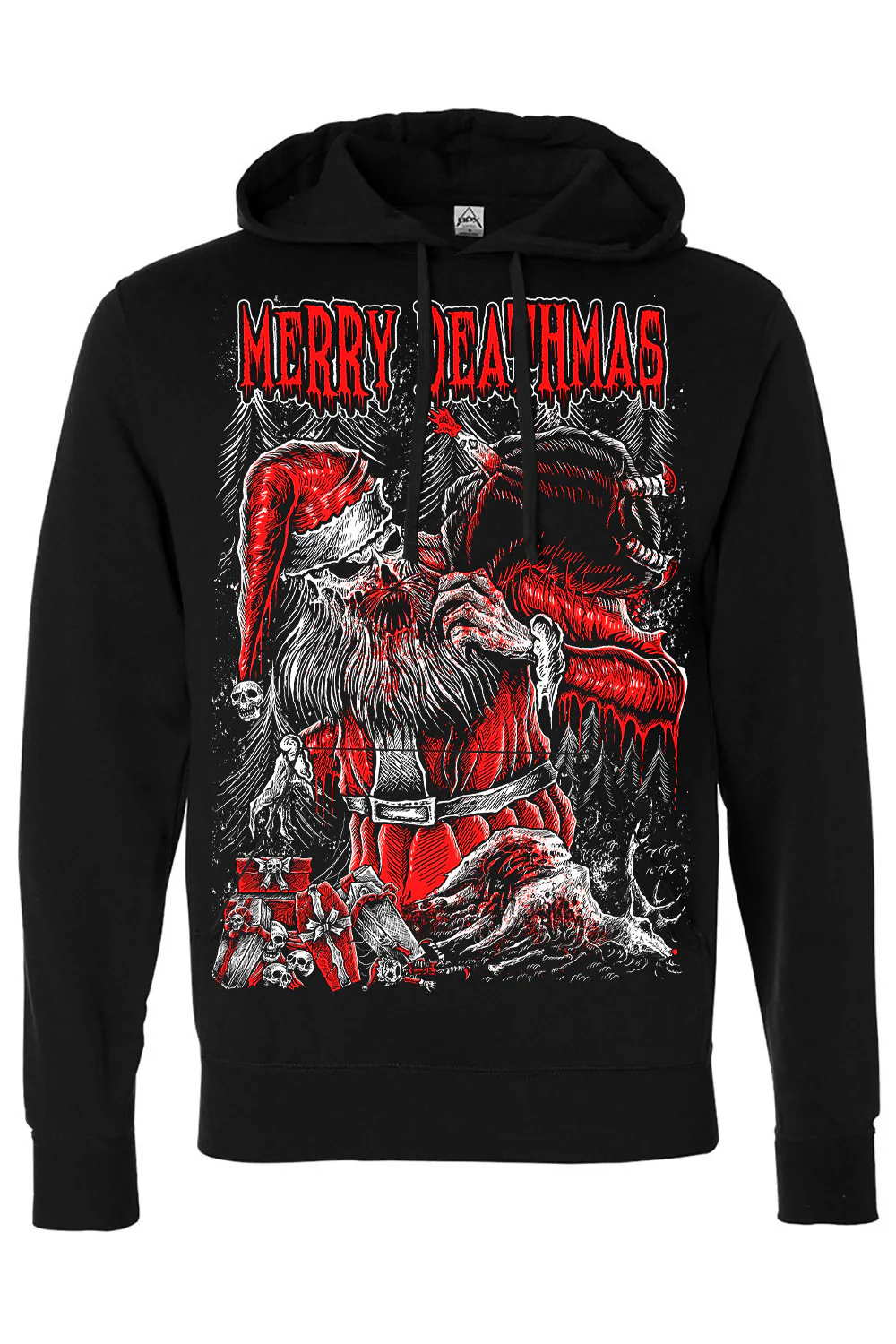 Merry Deathmas Christmas Hoodie - Image 7