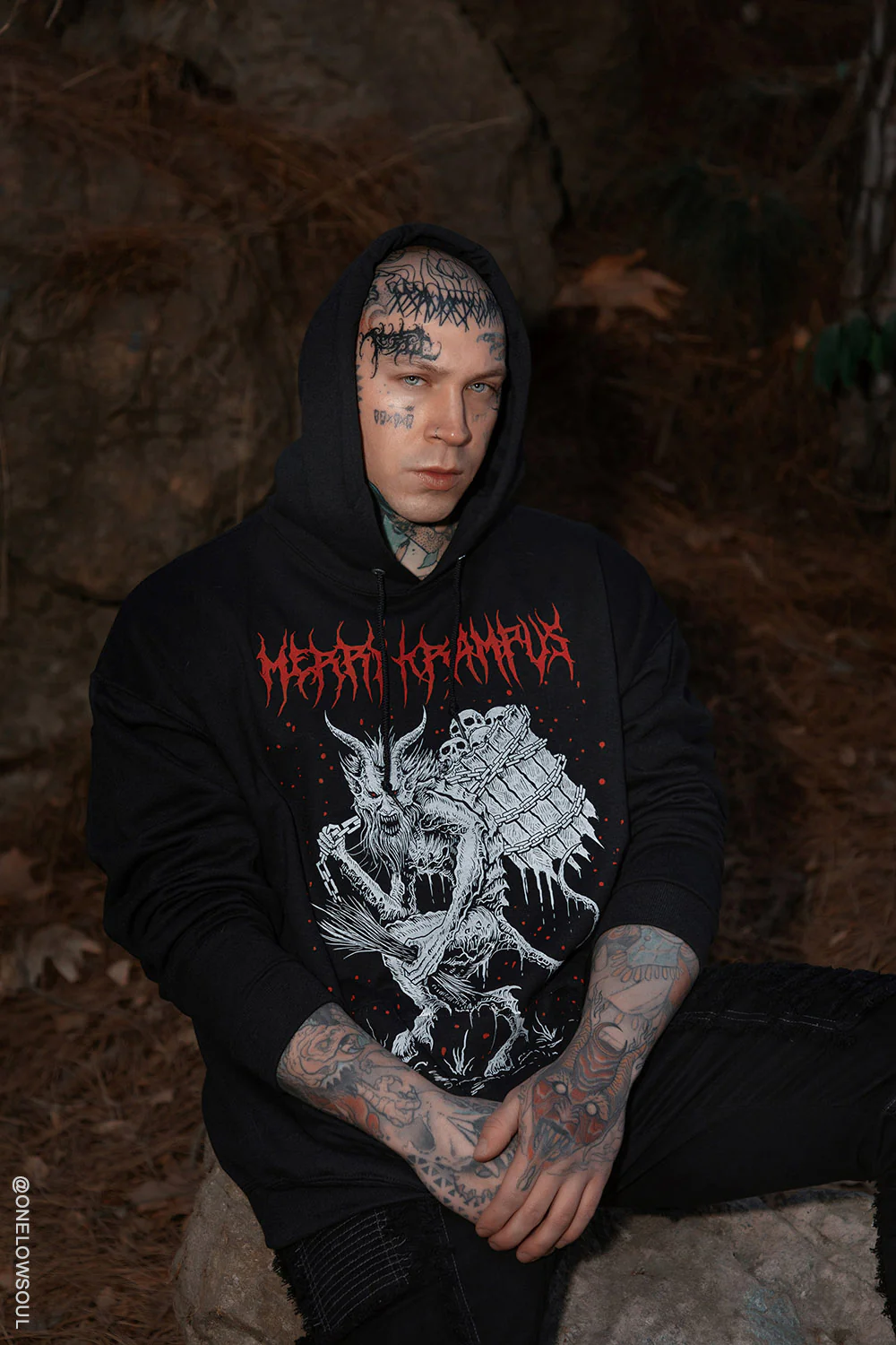 Merry Krampus Hoodie - Image 14