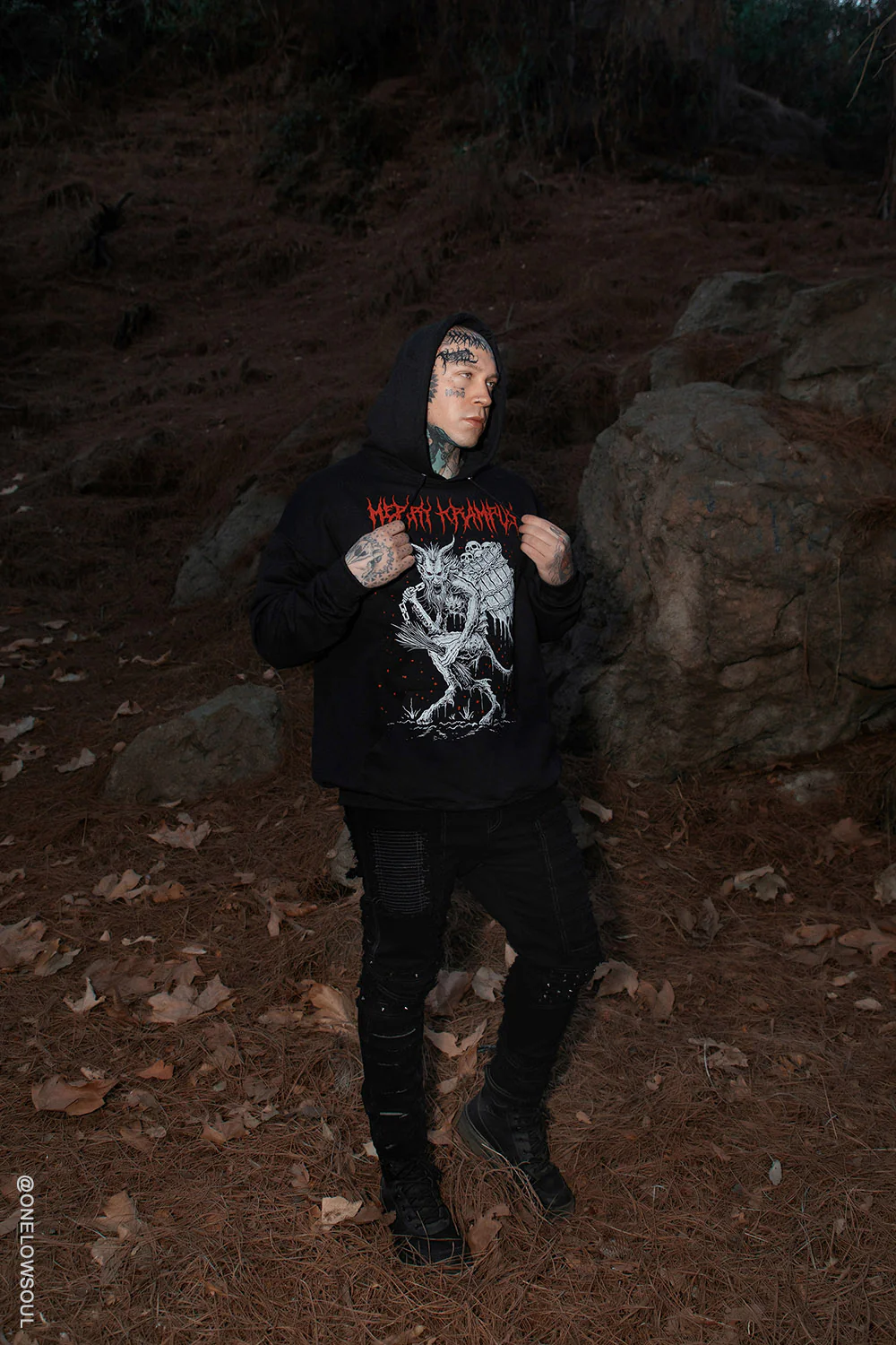 Merry Krampus Hoodie - Image 16