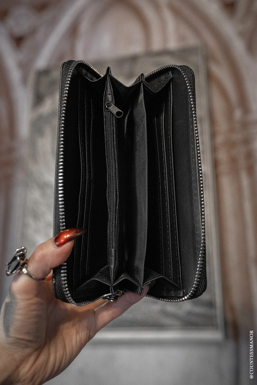 Midnight Bats Wallet [Purple] - Image 2